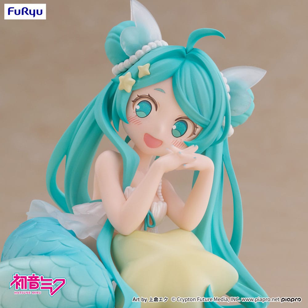 Hatsune Miku Desktop Fairy PVC Statue Hatsune Miku Mermaid princess Ver. 9 cm P068478