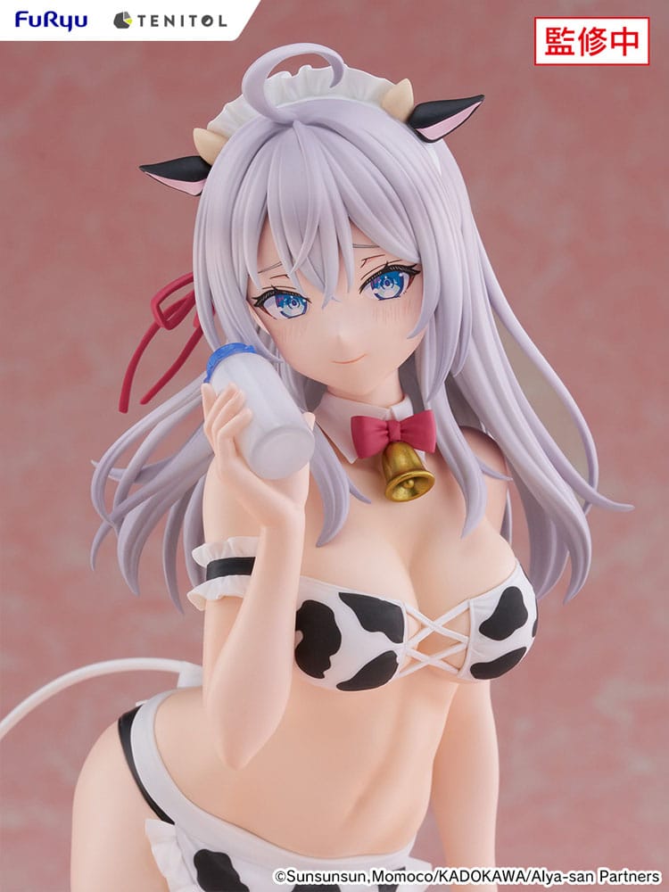 Alya Sometimes Hides Her Feelings in Russian Tenitol Tall PVC Statue Alya Cow Costume Ver. 29 cm P041151