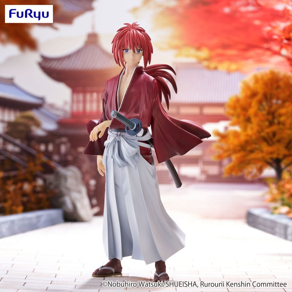 Rurouni Kenshin: Meiji Kenkaku Romantan Trio-Try-iT PVC Statue Kenshin Himura 19 cm P041194