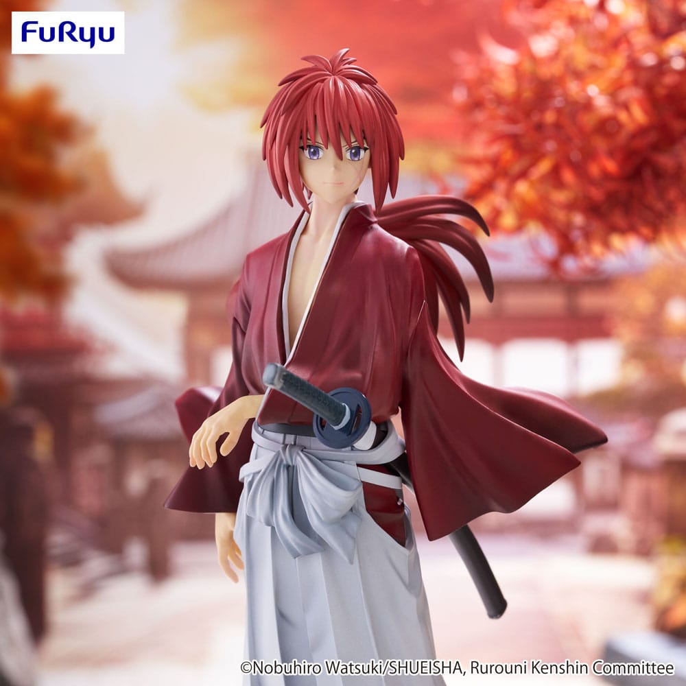 Rurouni Kenshin: Meiji Kenkaku Romantan Trio-Try-iT PVC Statue Kenshin Himura 19 cm P041194