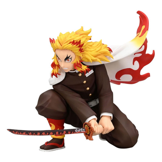 Demon Slayer: Kimetsu no Yaiba Noodle Stopper PVC Statue Rengoku Kyojuro Battle Ver. 10 cm P066312