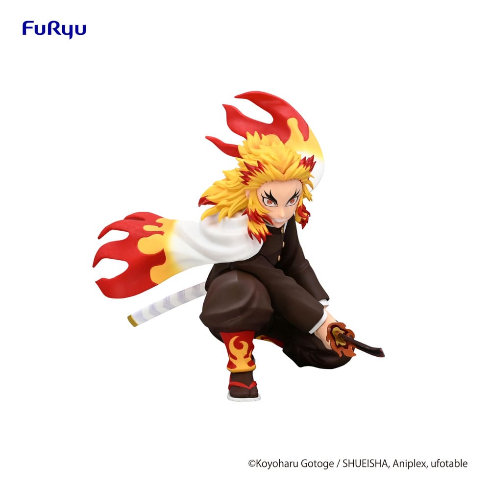 Demon Slayer: Kimetsu no Yaiba Noodle Stopper PVC Statue Rengoku Kyojuro Battle Ver. 10 cm P066312
