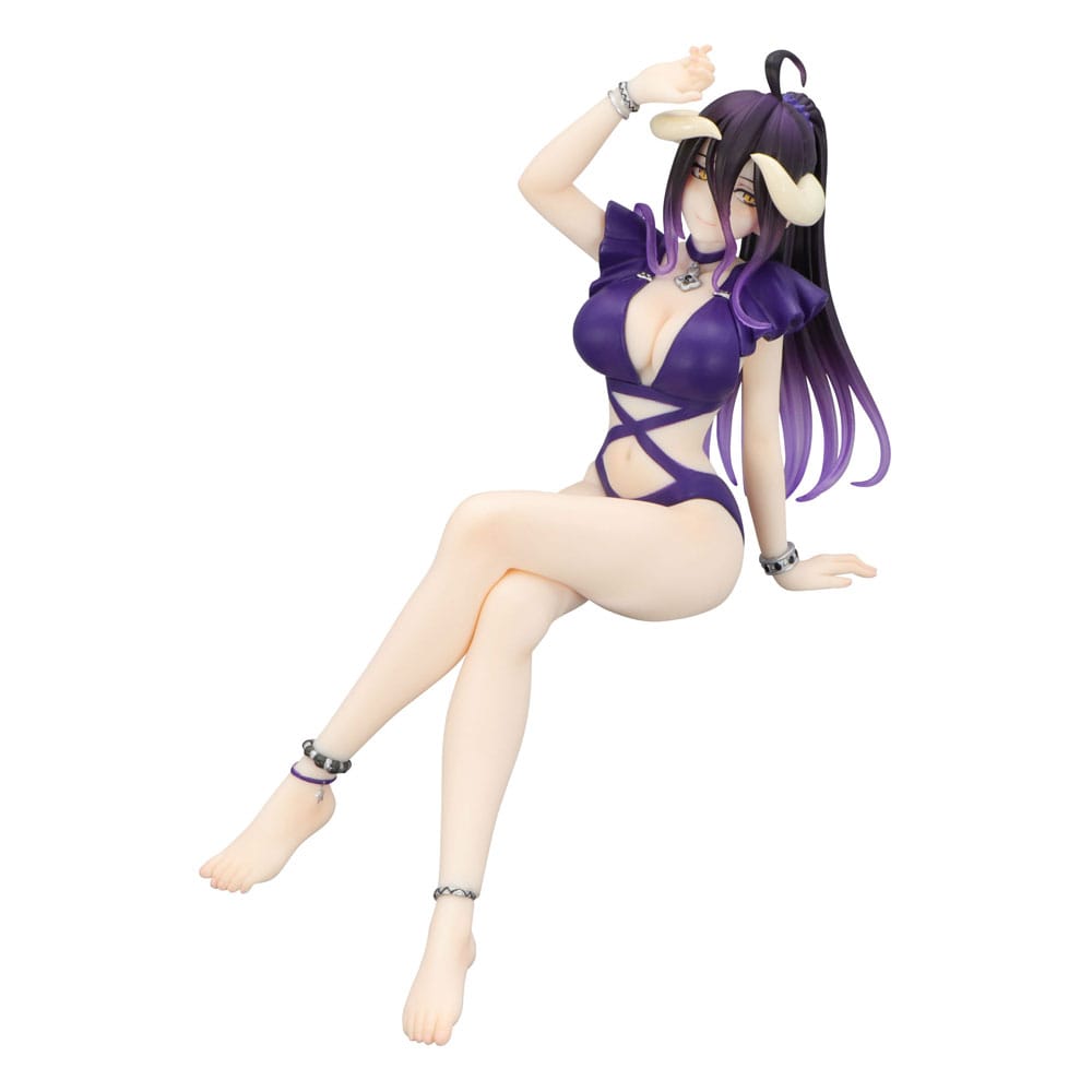 Overlord Noodle Stopper PVC Statue Albedo Swimsuit Dark Purple Color Ver. 16 cm P041216