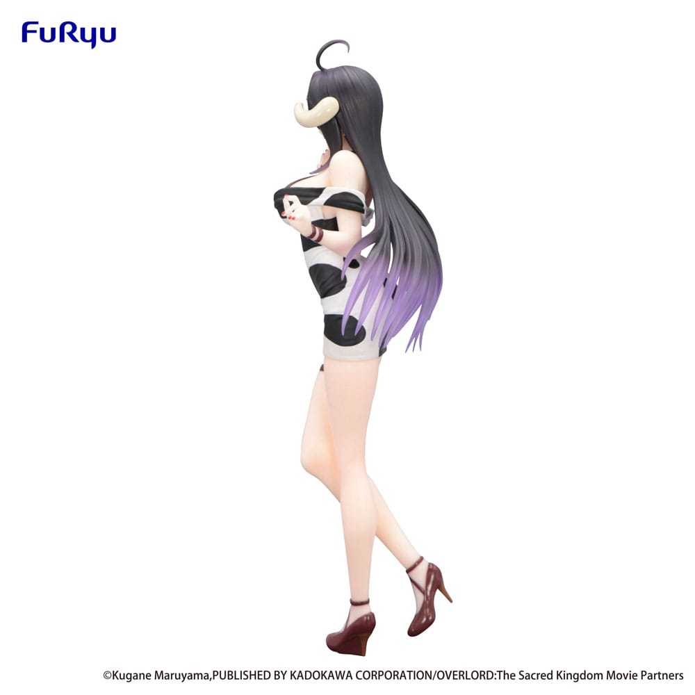 Overlord Trio-Try-iT PVC Statue Albedo Mini Dress Cow Pattern Ver. 21 cm P041250
