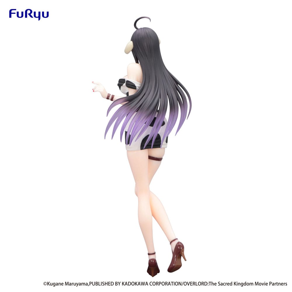 Overlord Trio-Try-iT PVC Statue Albedo Mini Dress Cow Pattern Ver. 21 cm P041250