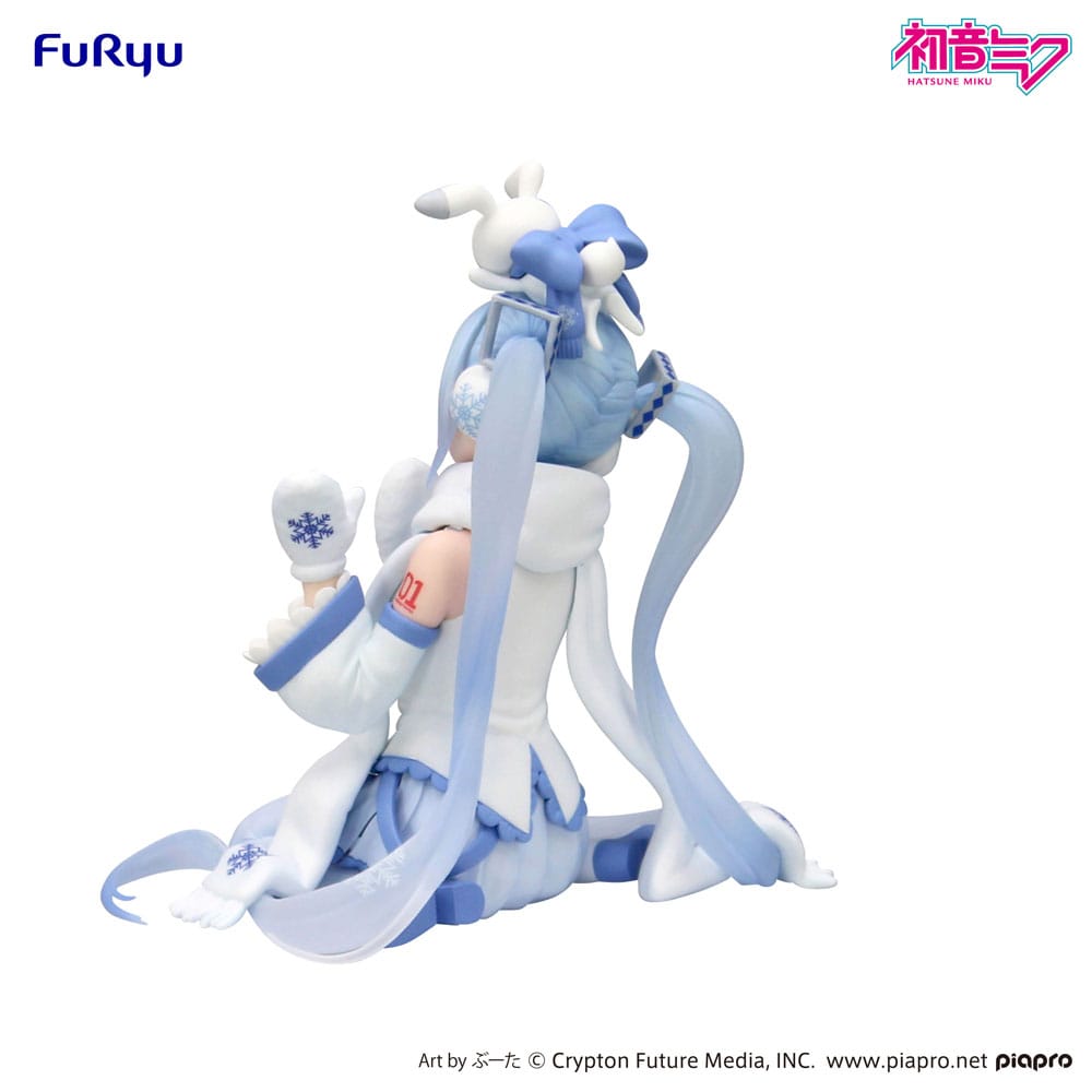 Hatsune Miku Noodle Stopper PVC Statue Snow Miku Sky Town 10th Ver. 10 cm P041268