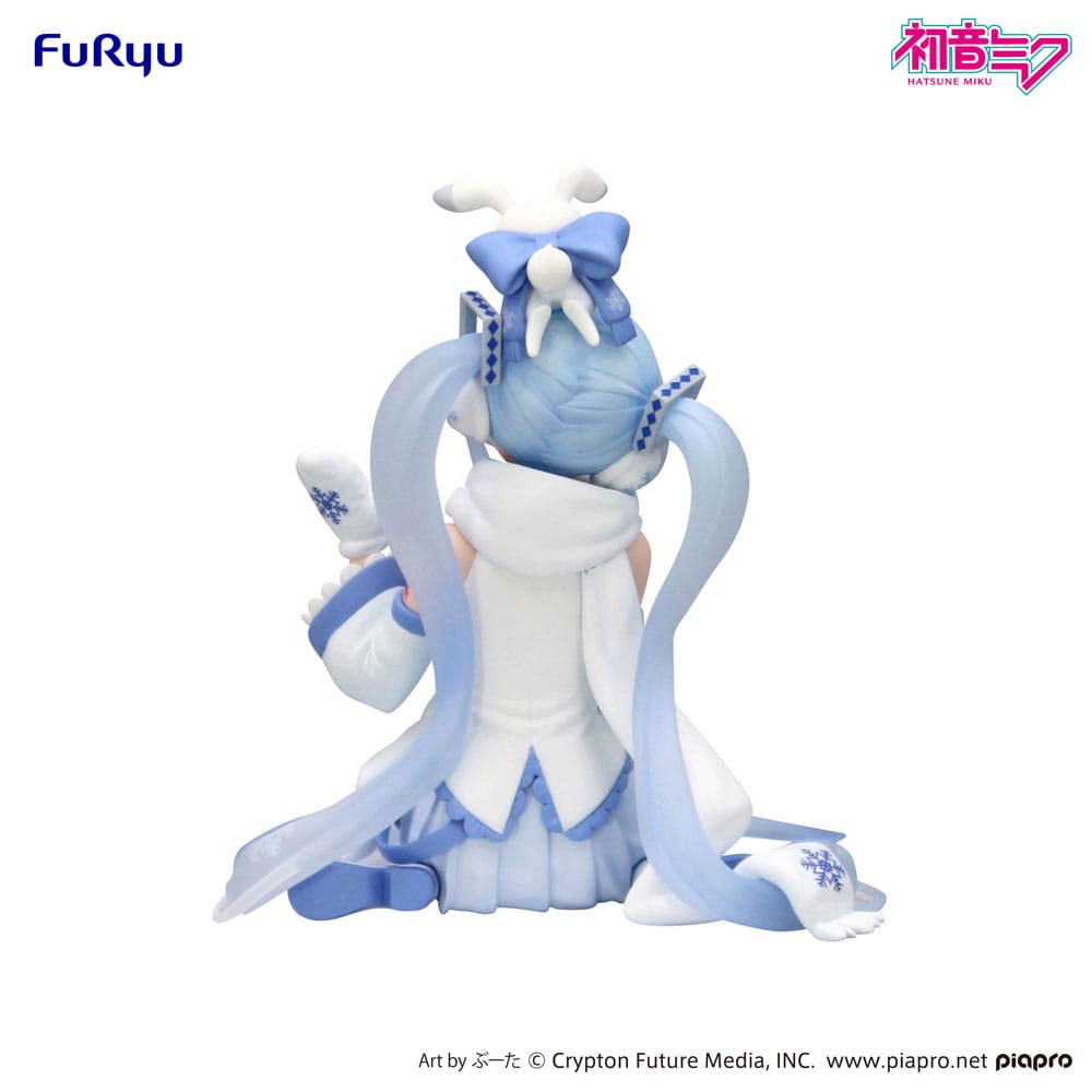 Hatsune Miku Noodle Stopper PVC Statue Snow Miku Sky Town 10th Ver. 10 cm P041268