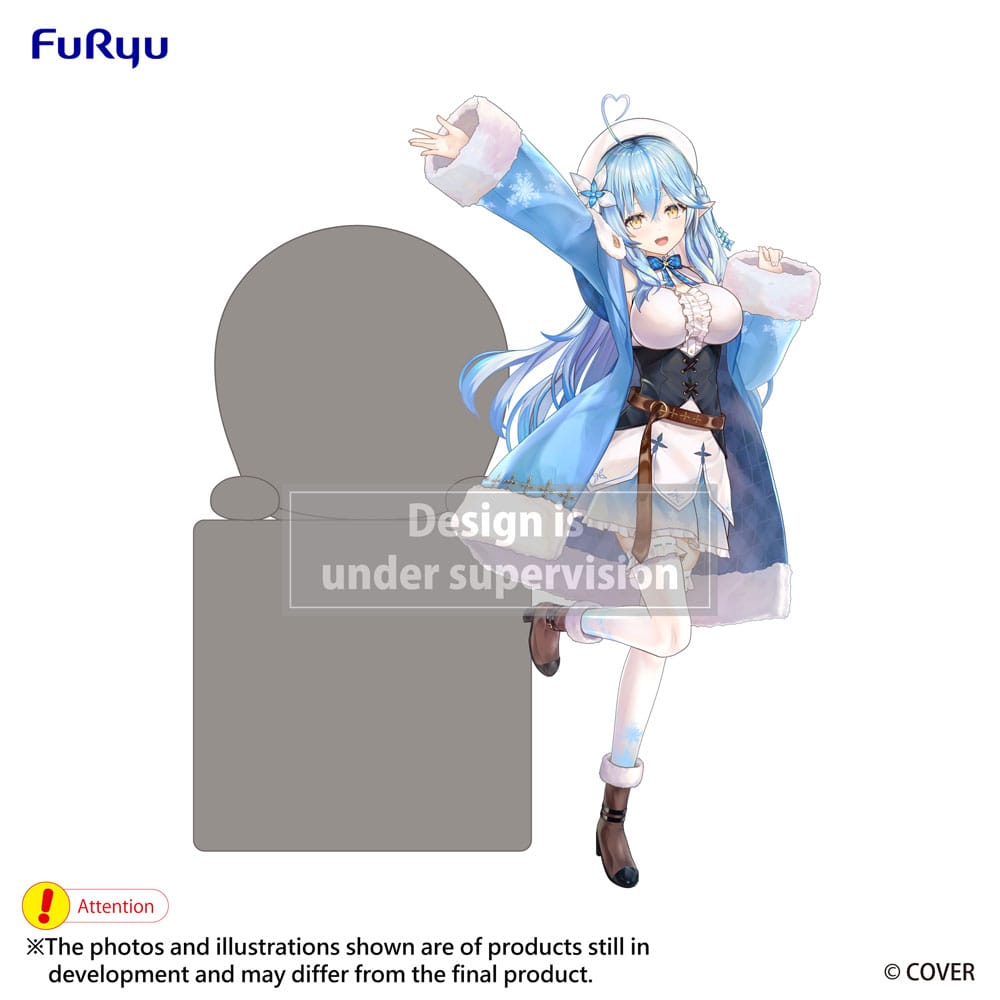 Hololive Production Hikkake PVC Statue Yukihana Lamy 10 cm P041325