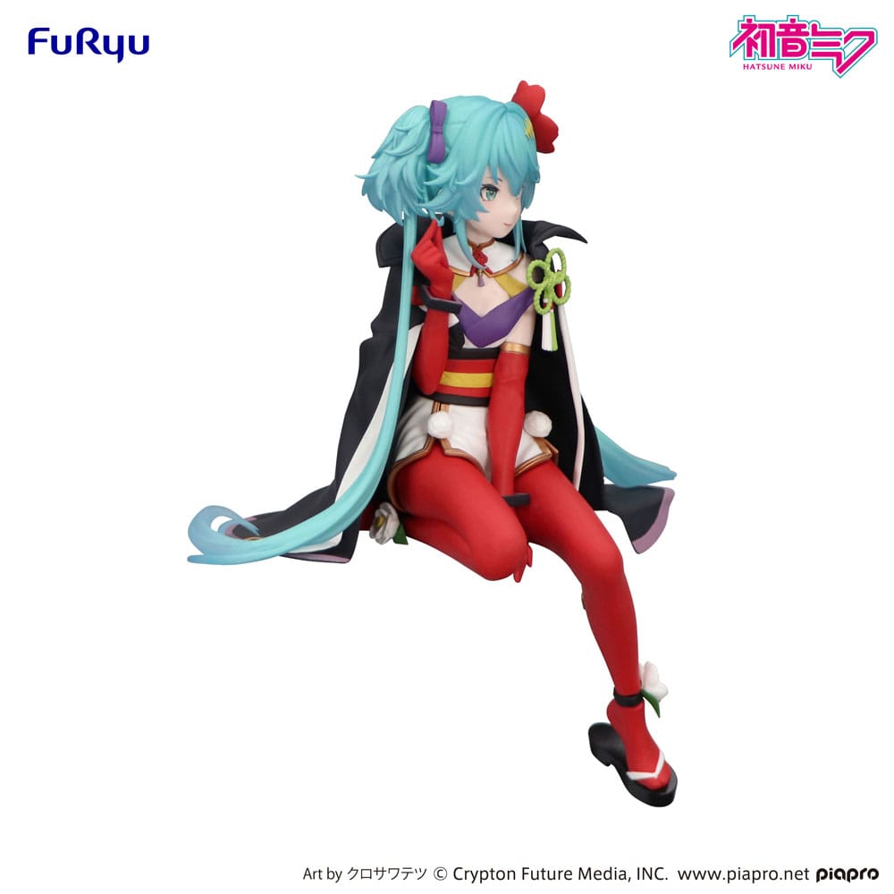 Hatsune Miku Noodle Stopper PVC Statue Flower Fairy Camellia 15 cm P065603