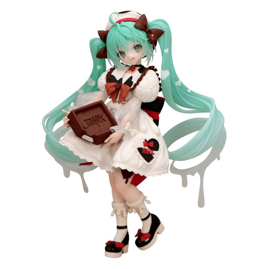 Hatsune Miku x Tirol Choco Trio-Try-iT PVC Statue Hatsune Miku Milk Ver. 18 cm P041328