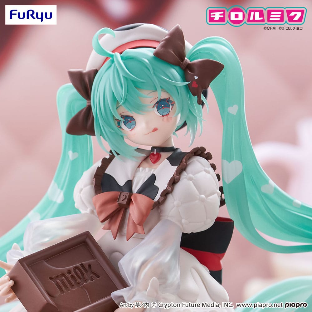 Hatsune Miku x Tirol Choco Trio-Try-iT PVC Statue Hatsune Miku Milk Ver. 18 cm P041328