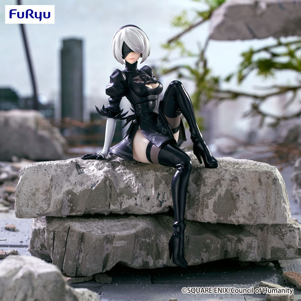 NieR:Automata Ver1.1a Noodle Stopper PVC Statue YoRHa No.2 Type B 13 cm P065613
