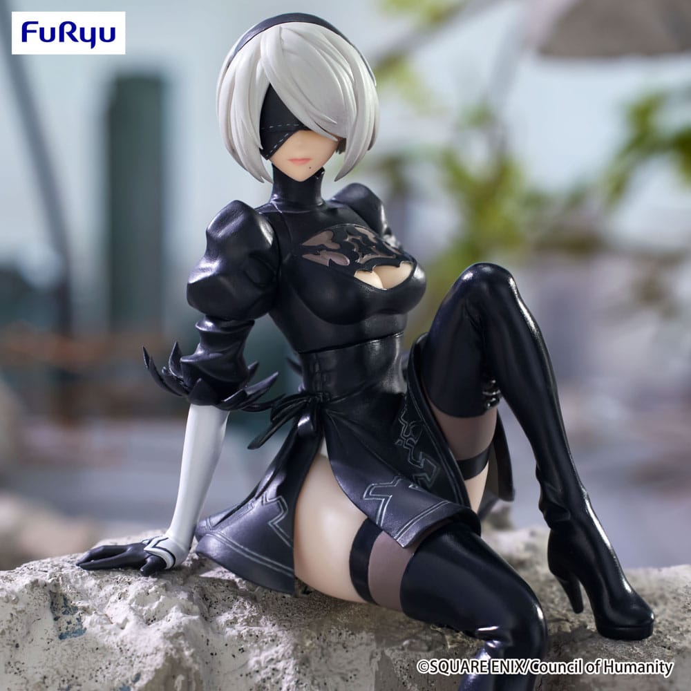 NieR:Automata Ver1.1a Noodle Stopper PVC Statue YoRHa No.2 Type B 13 cm P065613