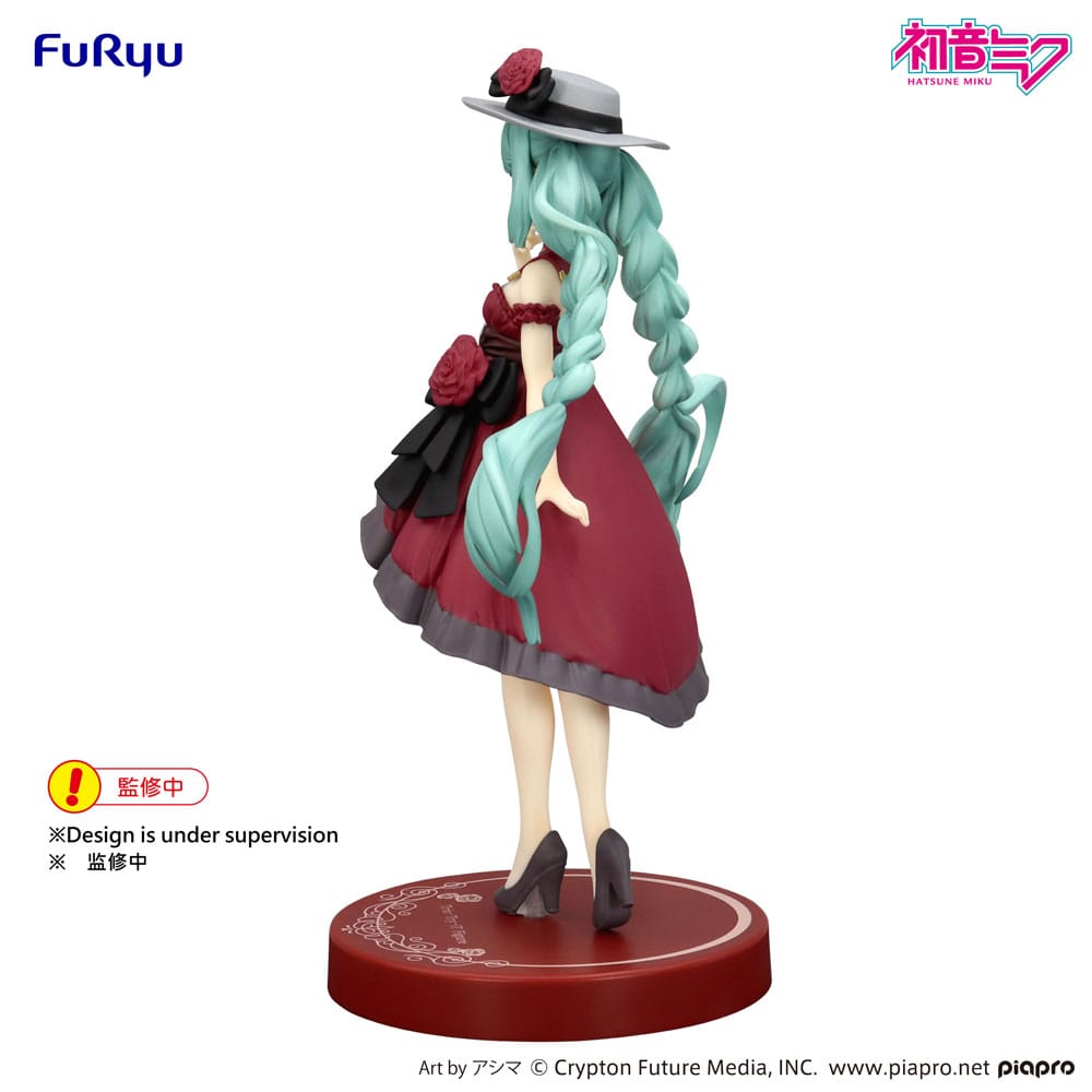 Hatsune Miku Trio-Try-iT PVC Statue Hatsune Miku Outing Dress Red Color Ver. 19 cm P066948