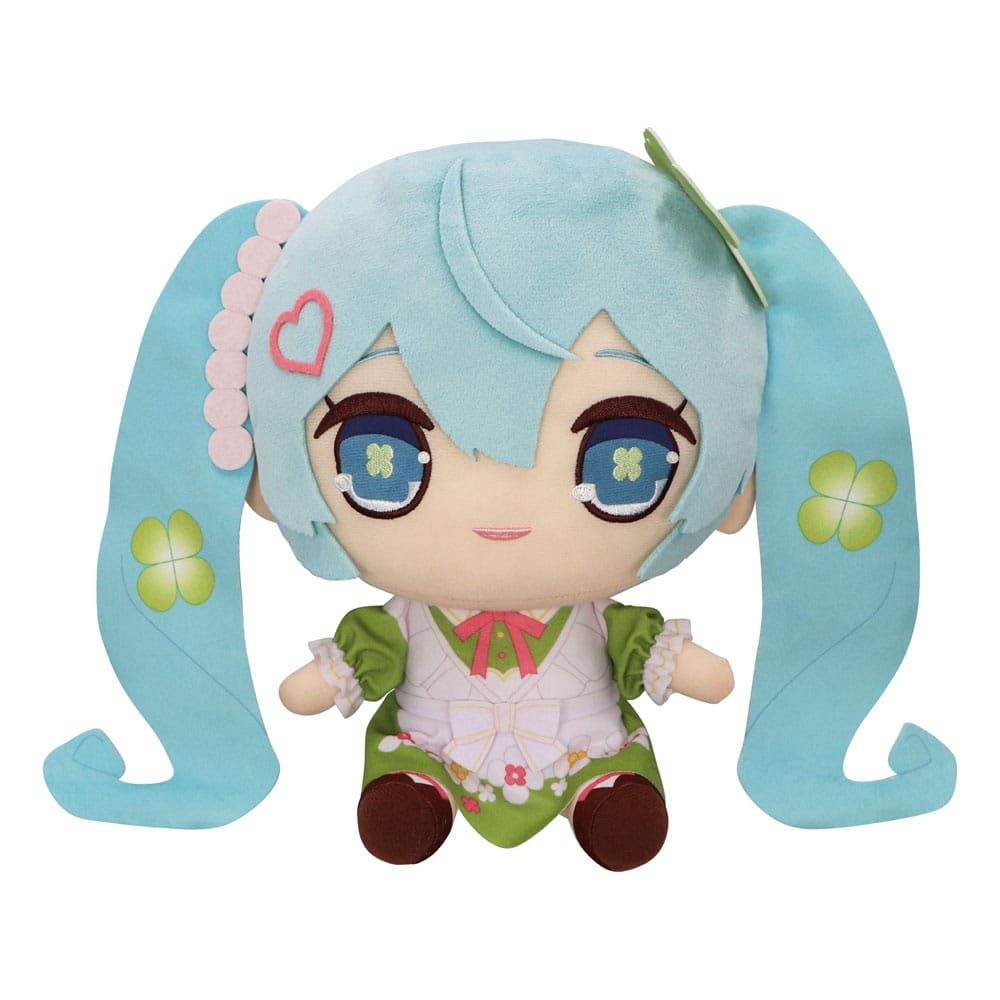 Hatsune Miku Kyurumaru Big Plush Figure Clover 26 cm P066961