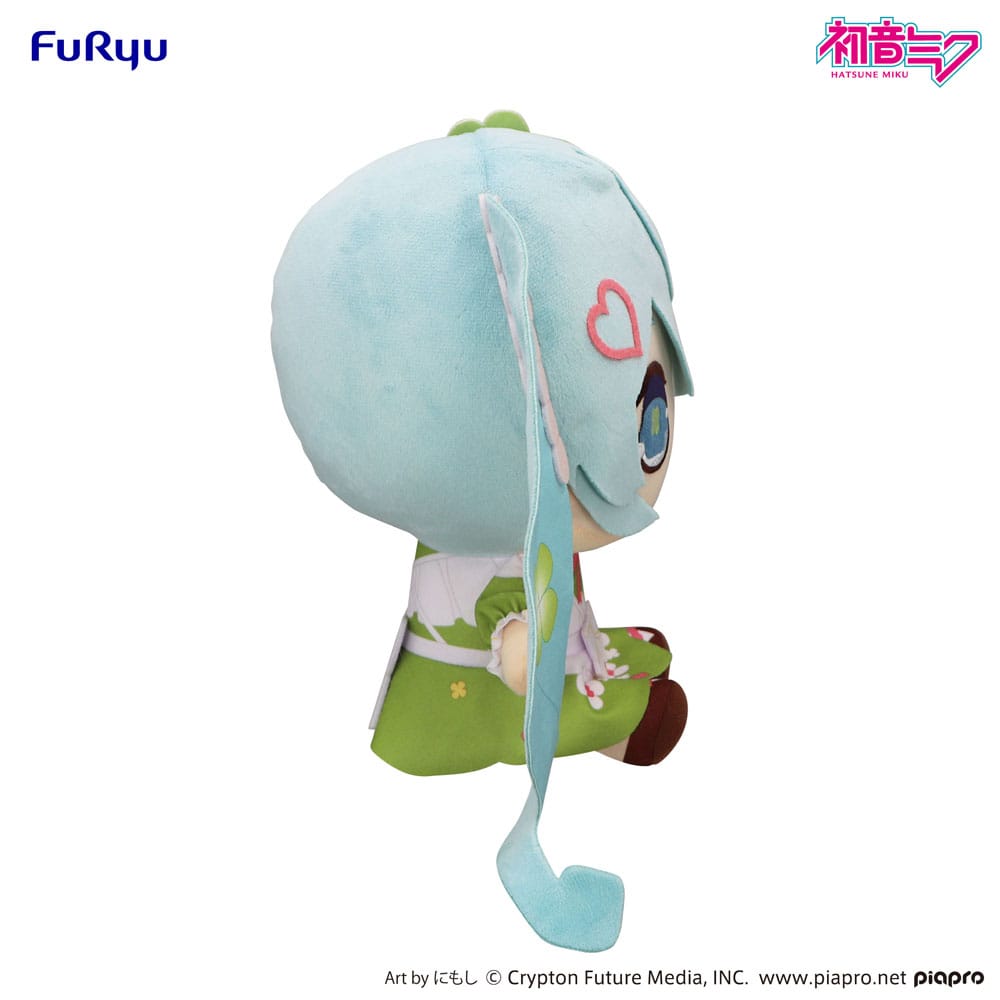 Hatsune Miku Kyurumaru Big Plush Figure Clover 26 cm P066961