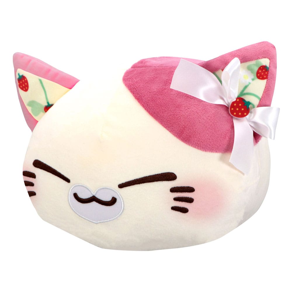 Nemuneko Cat Sweet Big Plush Figure Berry Pink 35 cm P066968