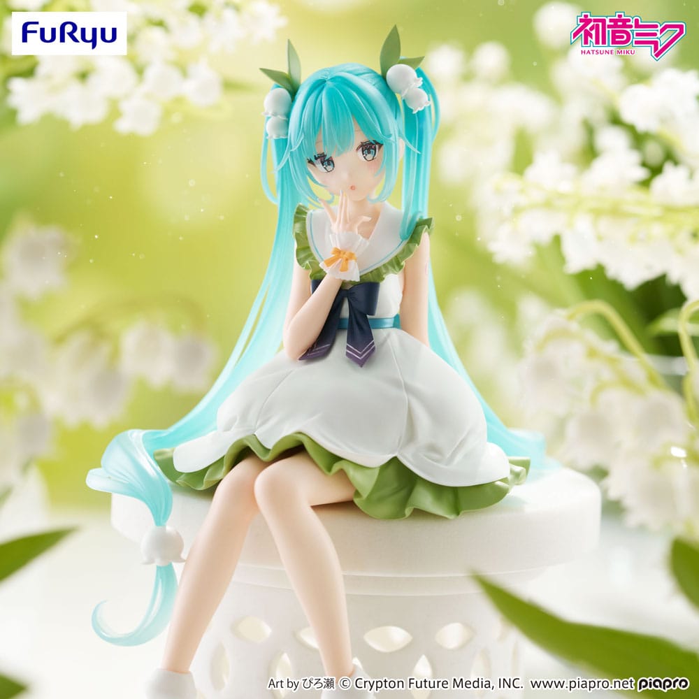 Hatsune Miku Noodle Stopper PVC Statue Flower Fairy Lily of the Valley 14 cm P068481
