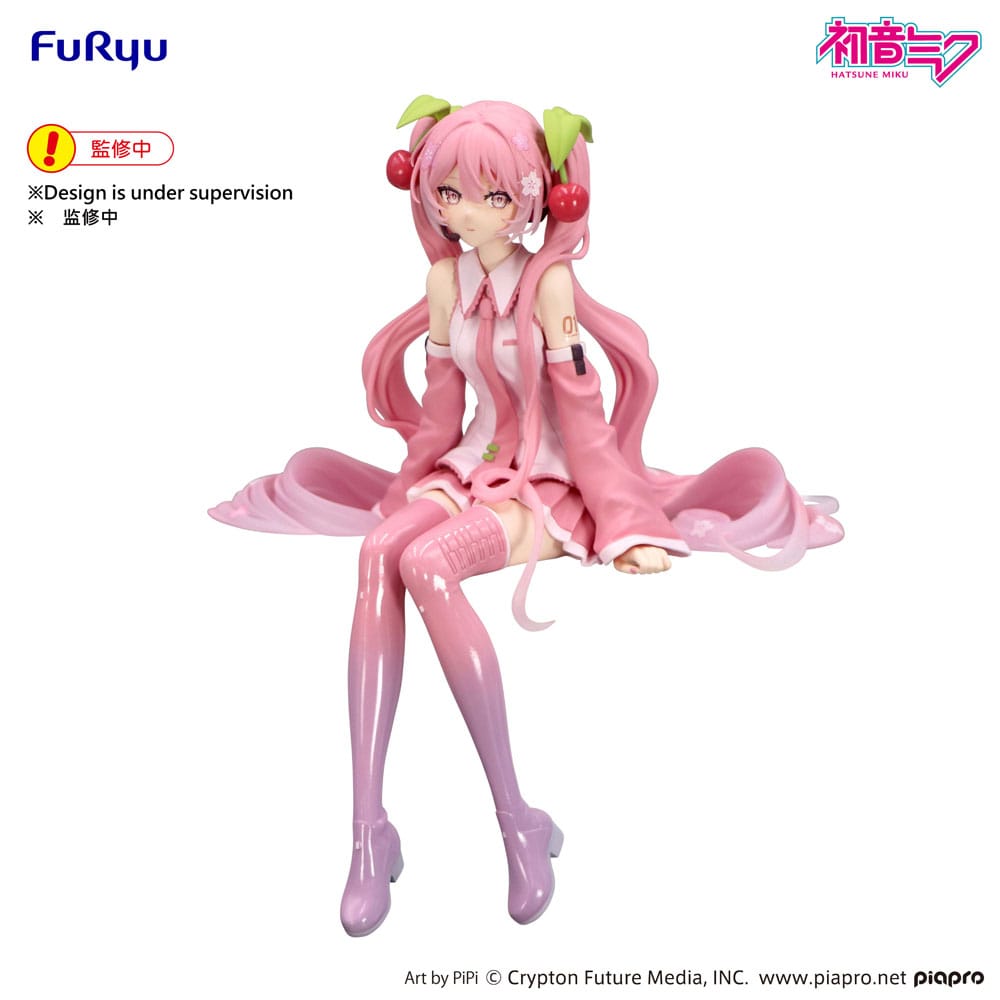 Hatsune Miku Noodle Stopper PVC Statue Sakura Miku 2026 14 cm P068482