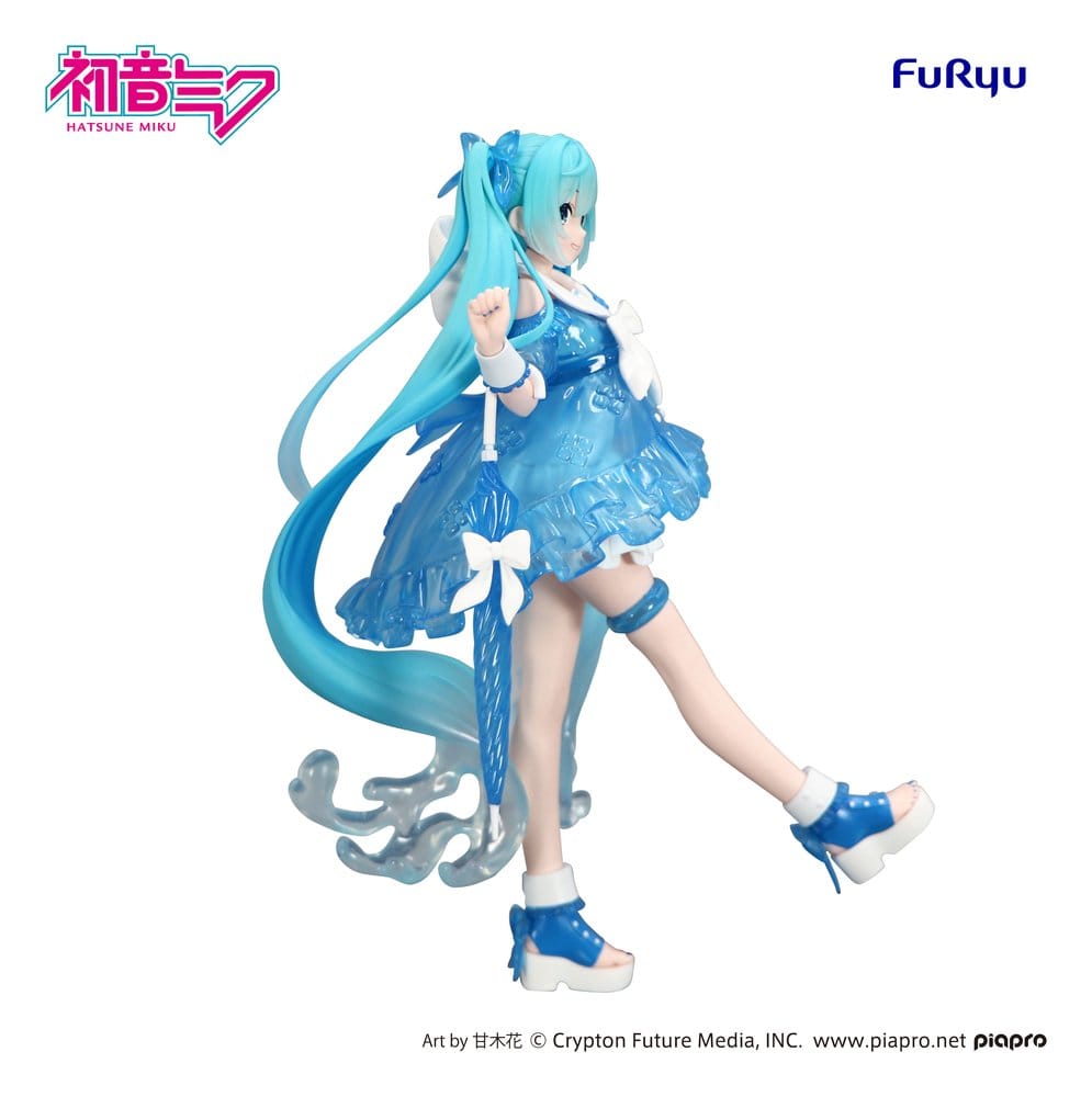 Hatsune Miku Trio-Try-iT PVC Statue Miku Rainy Dance 19 cm P072289