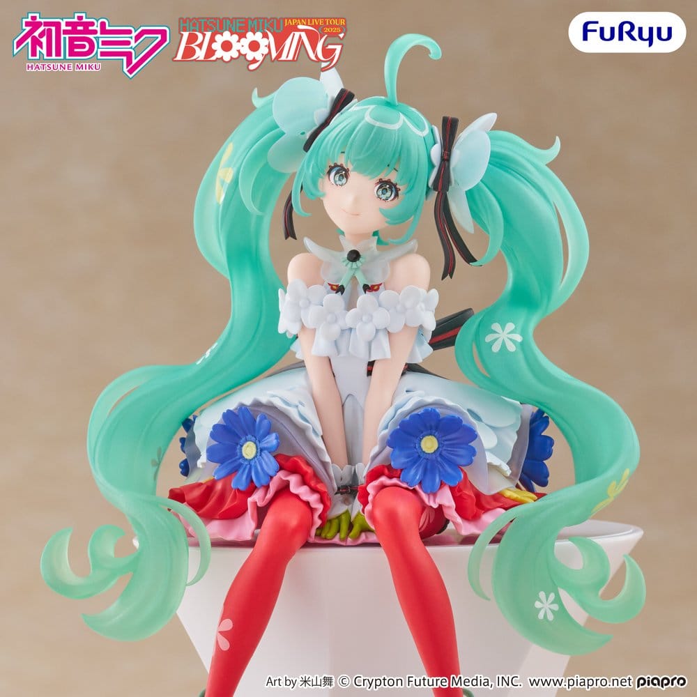 Hatsune Miku Noodle Stopper PVC Statue Hatsune Miku Japan Live Tour 2025 Blooming 14 cm P072290