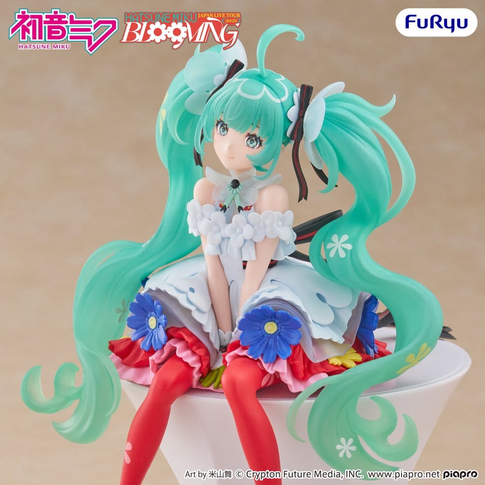 Hatsune Miku Noodle Stopper PVC Statue Hatsune Miku Japan Live Tour 2025 Blooming 14 cm P072290