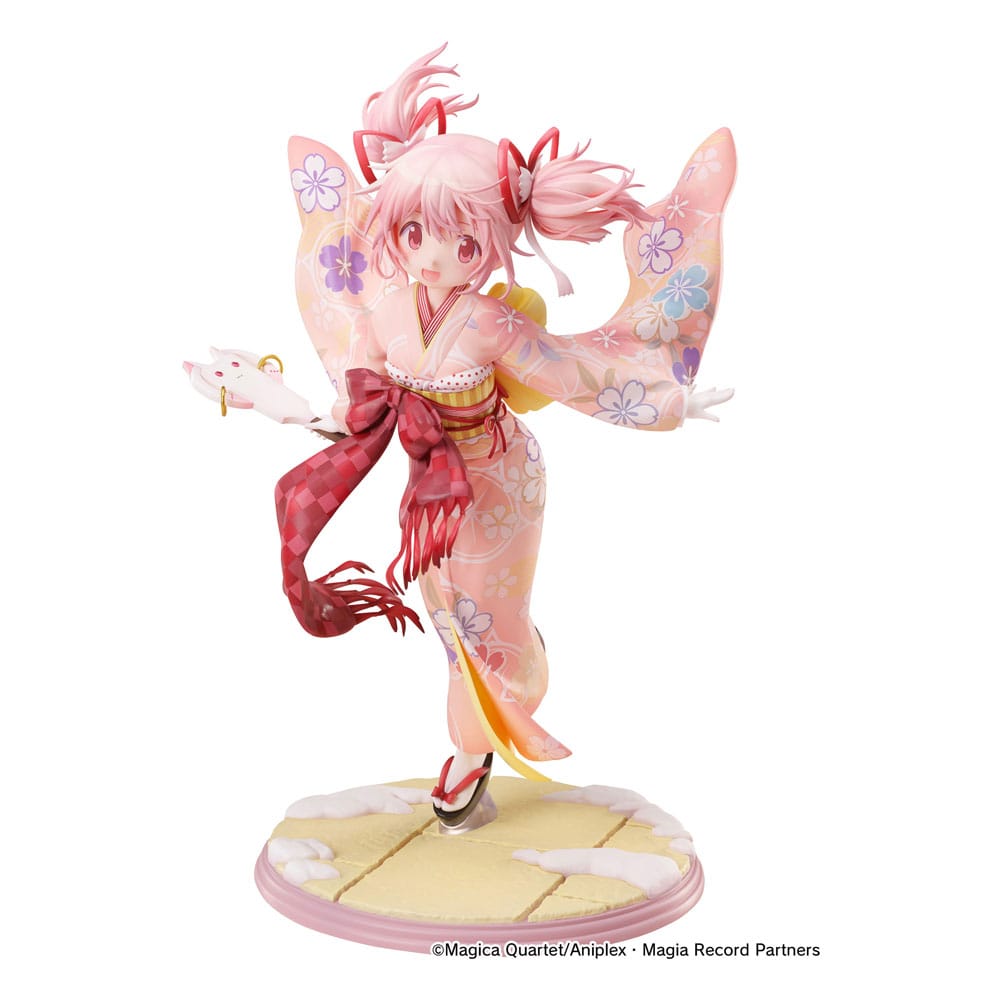Puella Magi Madoka Magica Side Story Magia Record PVC Statue 1/7 Madoka Kaname Kimono Ver. 22 cm P041344