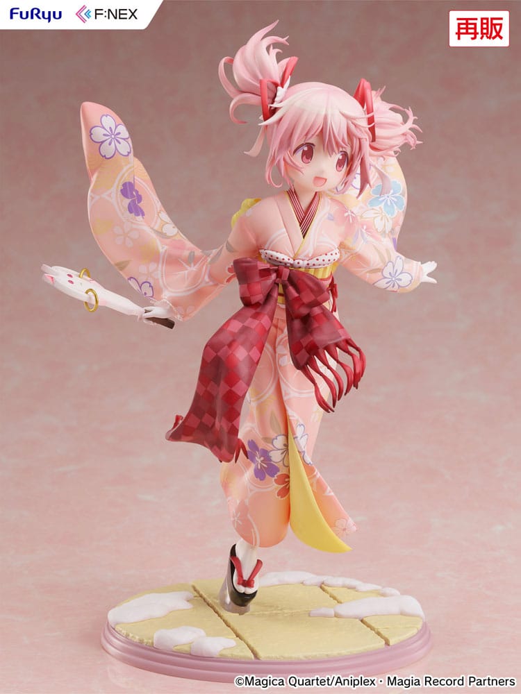 Puella Magi Madoka Magica Side Story Magia Record PVC Statue 1/7 Madoka Kaname Kimono Ver. 22 cm P041344