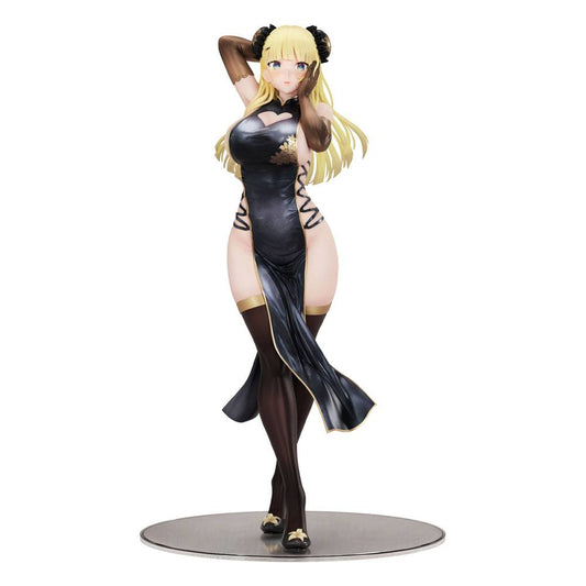 Original Character Statue 1/7 China Girl Black Ver. Illustrated by Oekakizuki 20 cm P041365