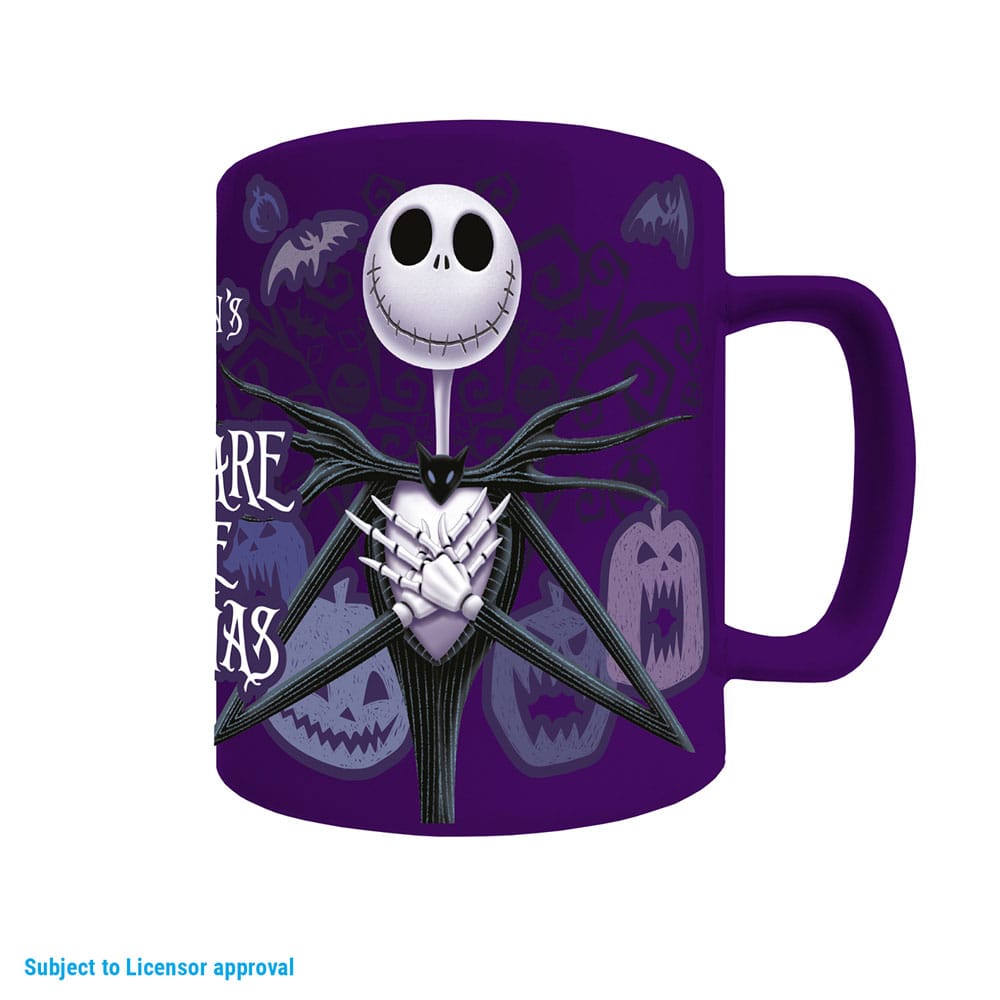 Nightmare Before Christmas Fuzzy Mug Jack P068241