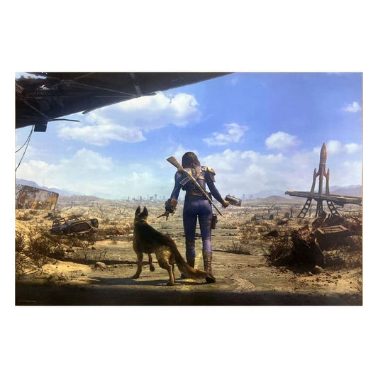 Fallout 4 Art Print Neighborhood Patrol 30 x 40 cm - unframed P041442