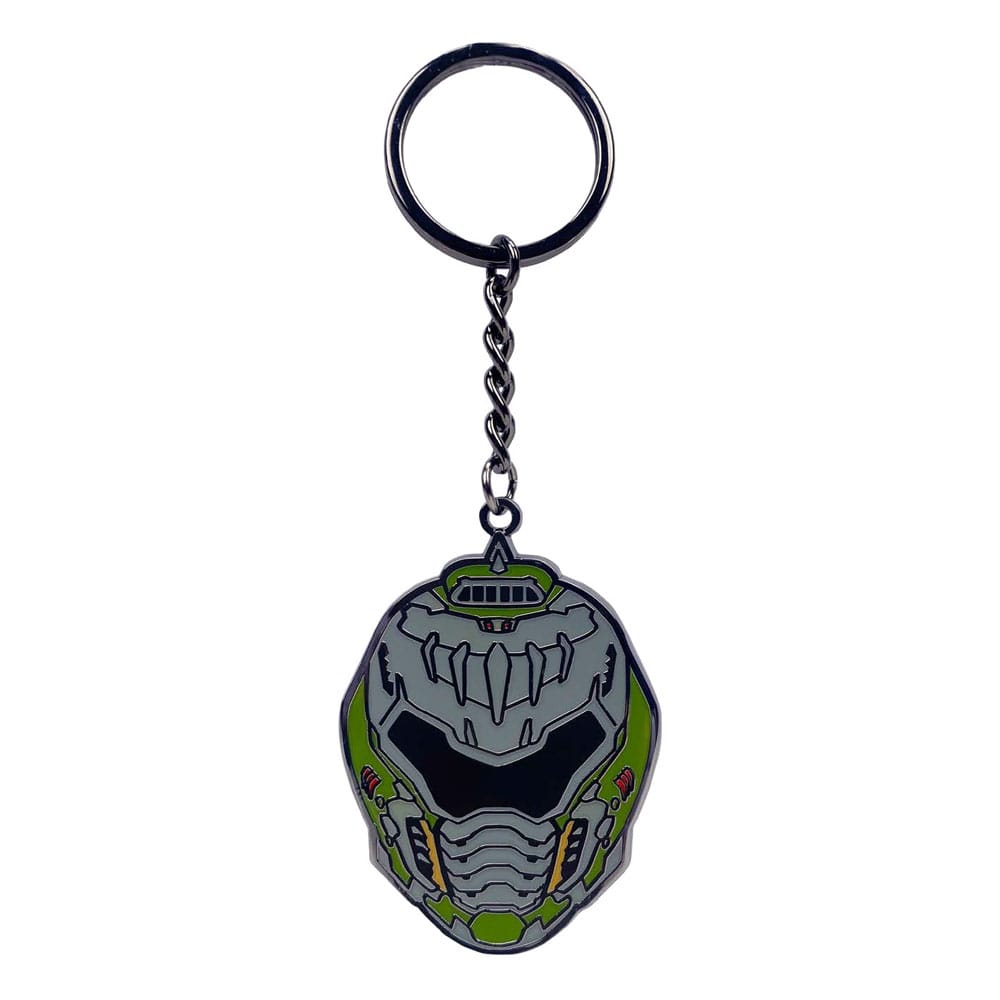 Doom The Dark Ages Metal Keychain Helmet P041521