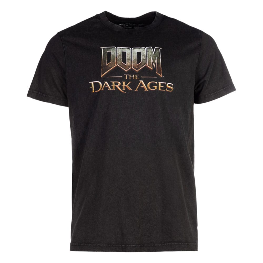 Doom The Dark Ages T-Shirt Logo Washed Out Size XL P041530