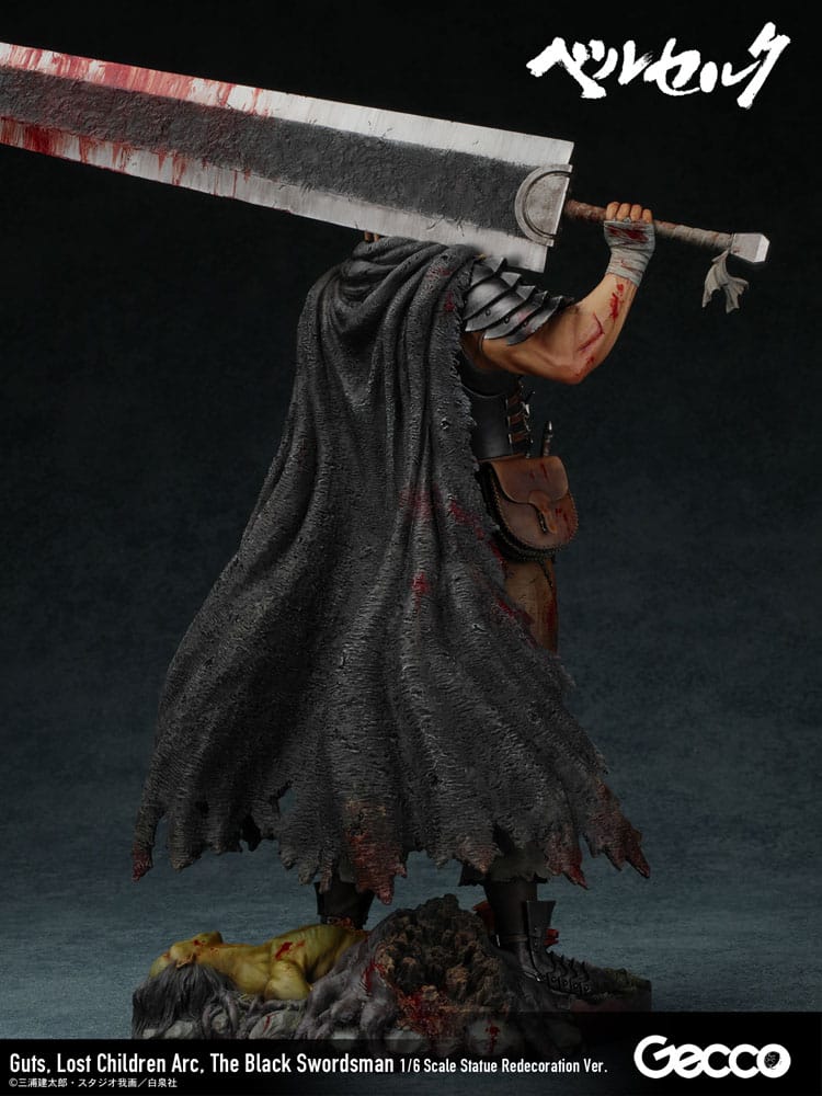 Berserk Statue 1/6 Guts Lost Children Arc The Black Swordsman Redecoration Ver. 38 cm P041564