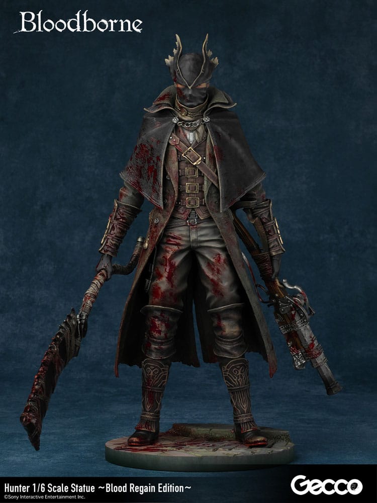 Bloodborne The Old Hunters PVC Statue 1/6 Hunter Blood Regain Edition 32 cm P041565