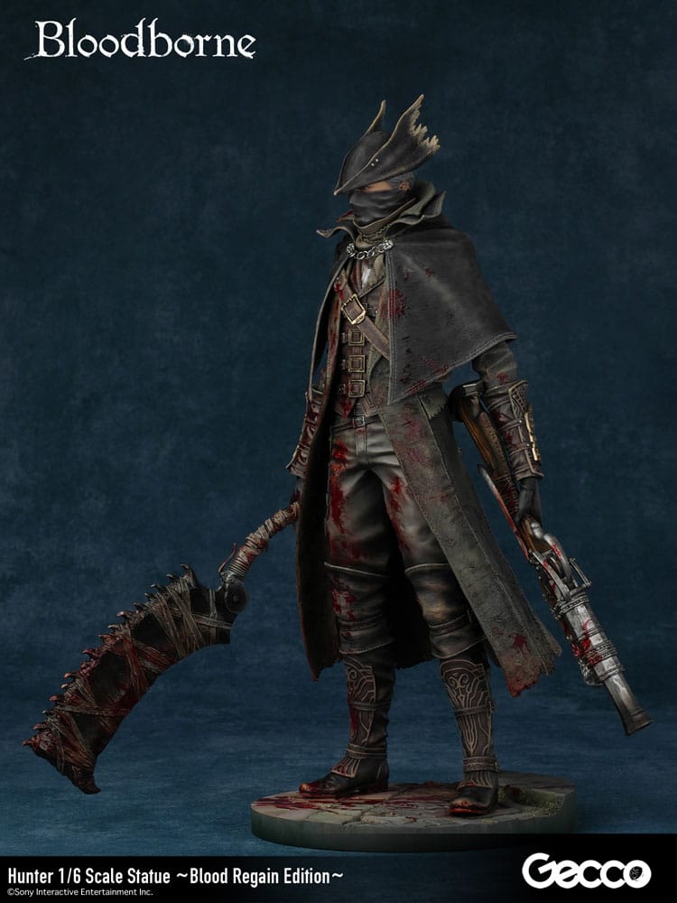 Bloodborne The Old Hunters PVC Statue 1/6 Hunter Blood Regain Edition 32 cm P041565