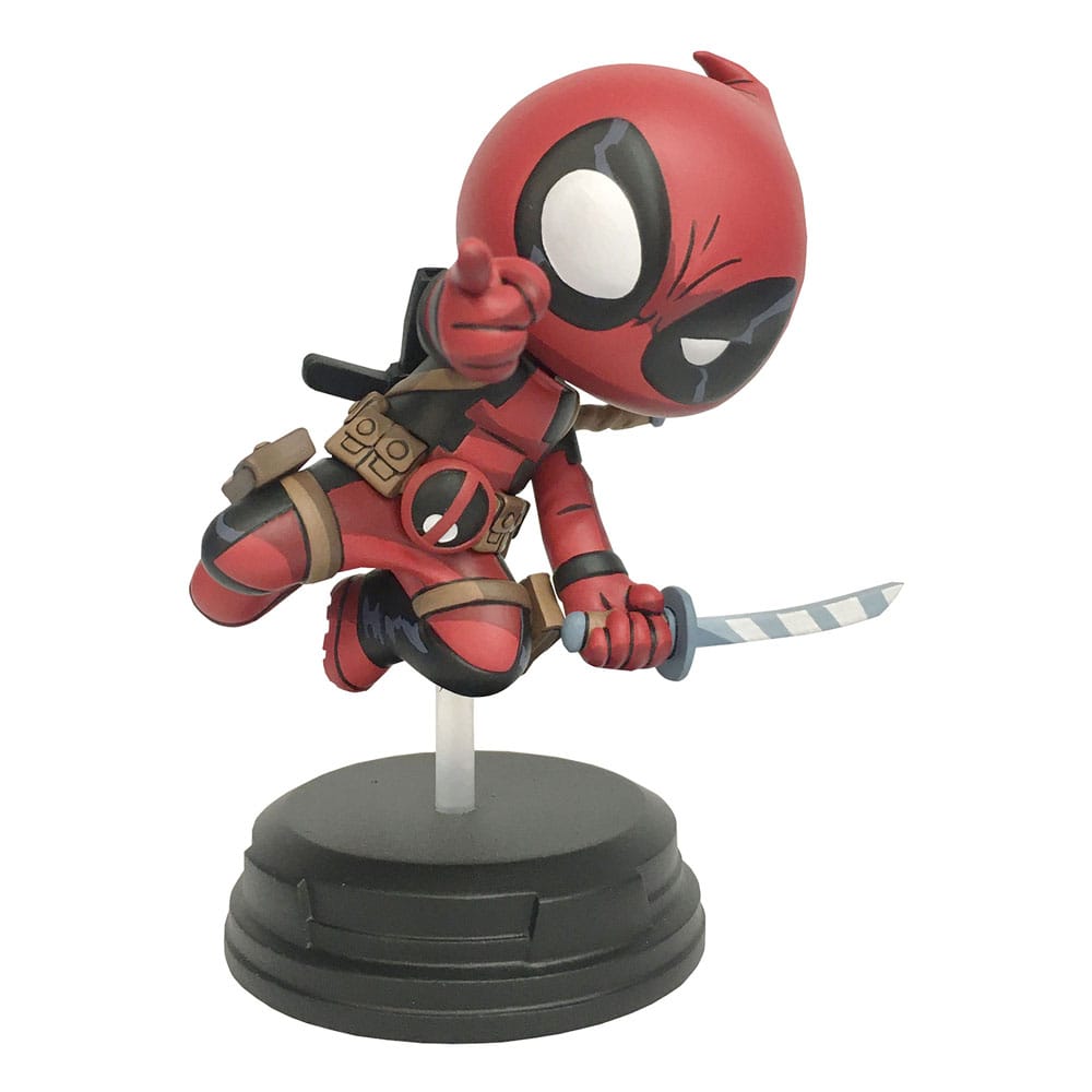 Marvel Animated Statue Deadpool (Jumping) 18 cm P041597