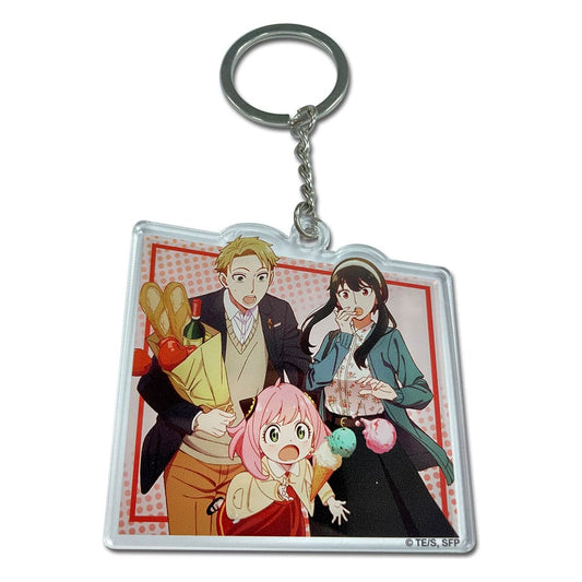 Spy x Family Acrylic Keychain Teaser Art 6 cm P041624