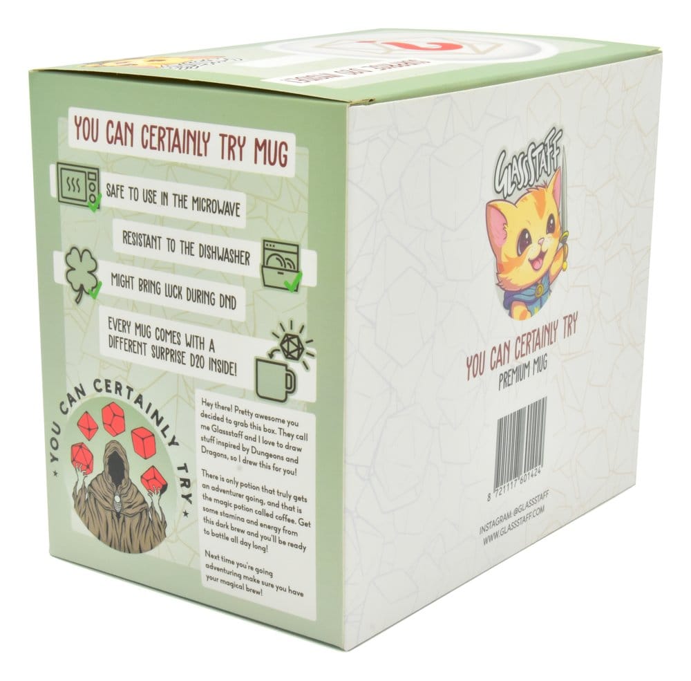 Glassstaff Gift Set Mug & Dice D20 You can certainly try P071151