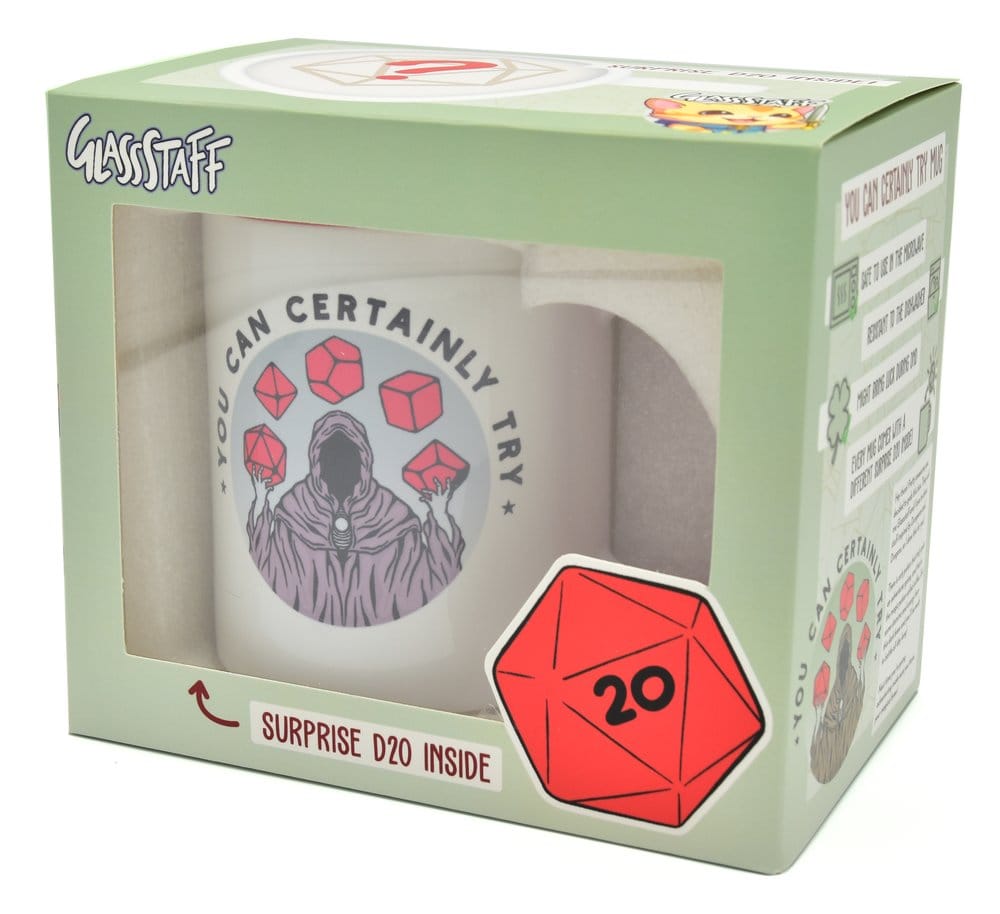 Glassstaff Gift Set Mug & Dice D20 You can certainly try P071151