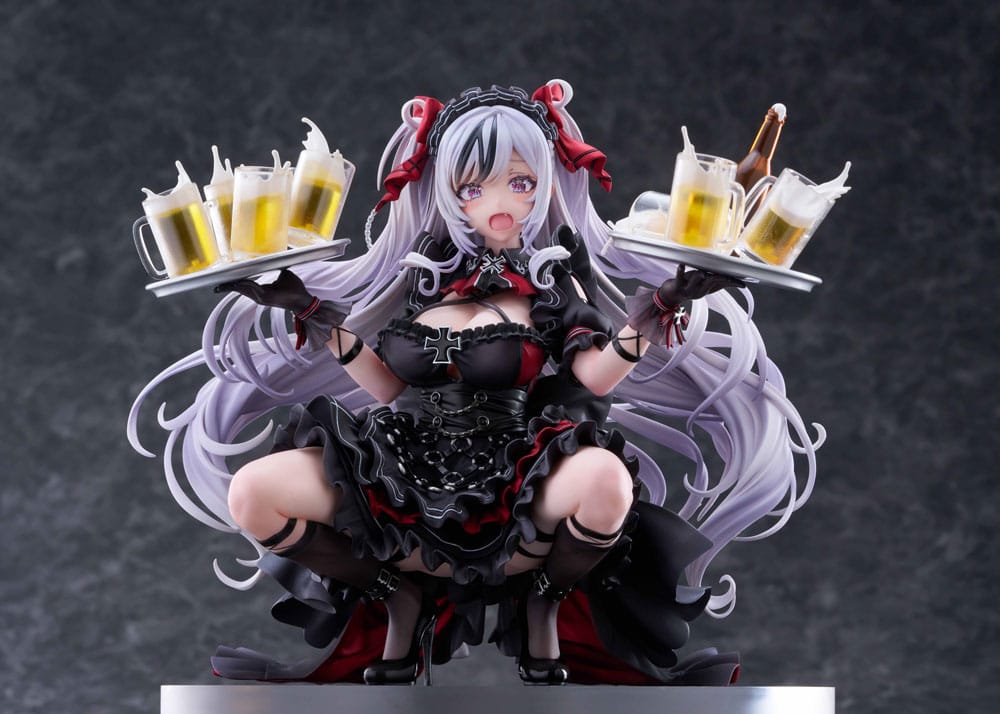 Azur Lane PVC Statue 1/7 Elbe: Time to Show Off AmiAmi Limited Edition 16 cm P041672