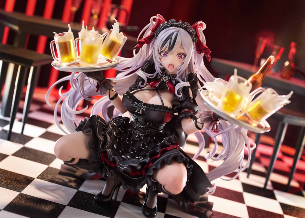 Azur Lane PVC Statue 1/7 Elbe: Time to Show Off AmiAmi Limited Edition 16 cm P041672