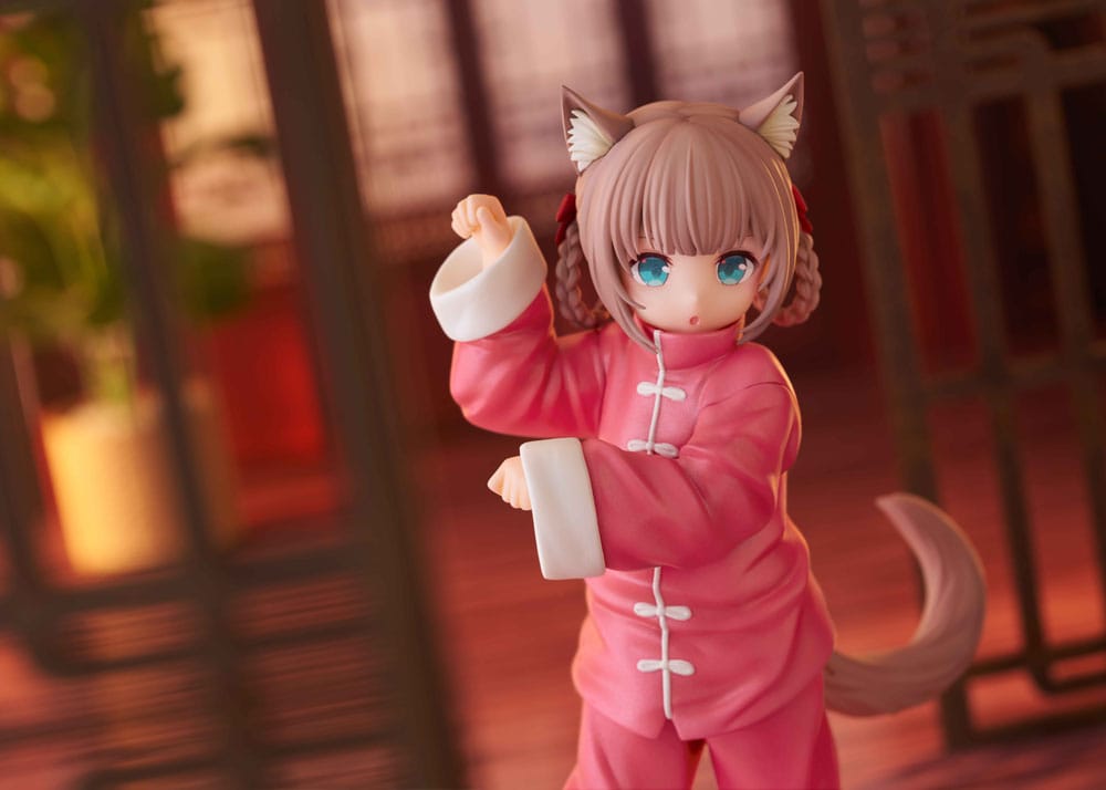 My Cat Is a Kawaii Girl Palette Dress-Up Collection Statue Kinako Nyang fu Ver. 15 cm P041673
