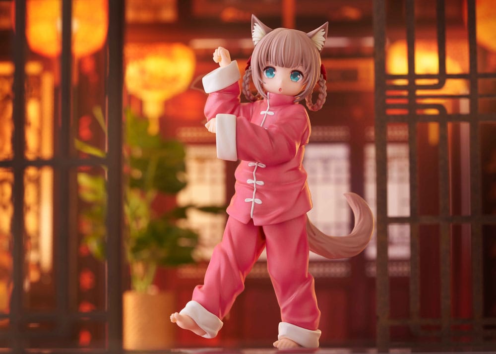 My Cat Is a Kawaii Girl Palette Dress-Up Collection Statue Kinako Nyang fu Ver. 15 cm P041673