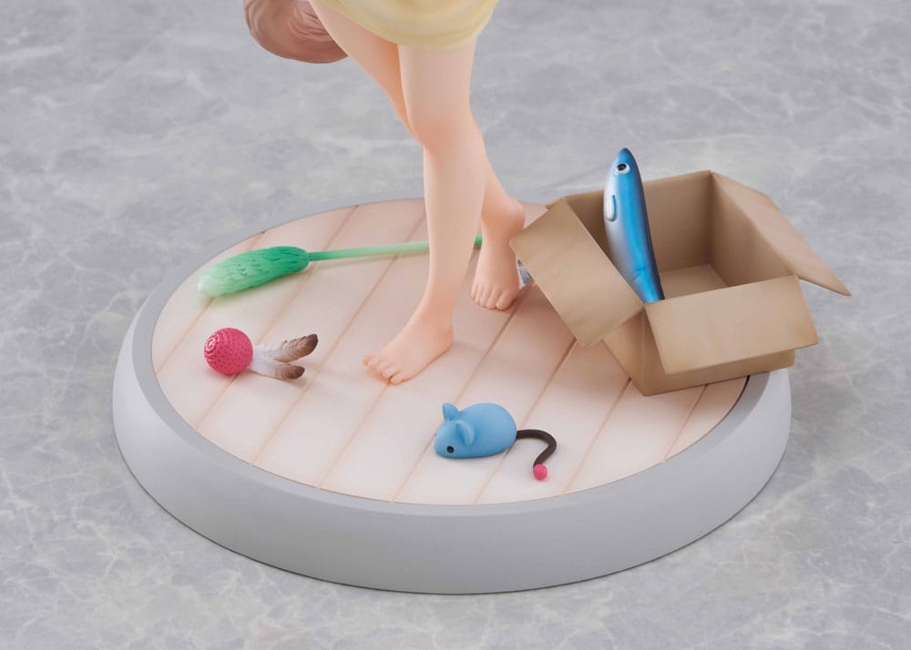 My Cat Is a Kawaii Girl Statue 1/6 Kinako Play With Ver. AmiAmi Limited Edition 21 cm P041681