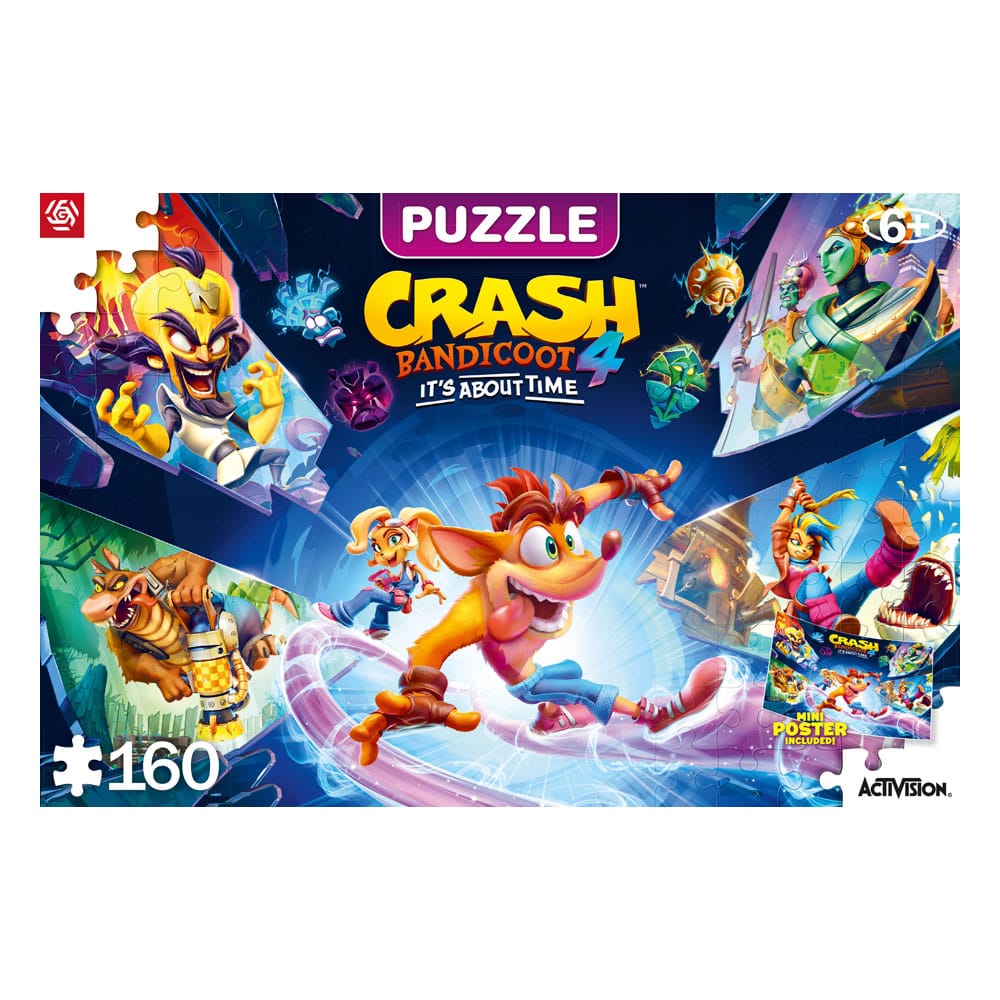 Crash Bandicoot 4 Kids Puzzle It's About Time (160 pieces) P041729
