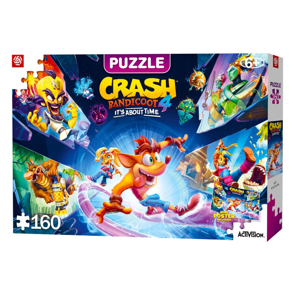 Crash Bandicoot 4 Kids Puzzle It's About Time (160 pieces) P041729
