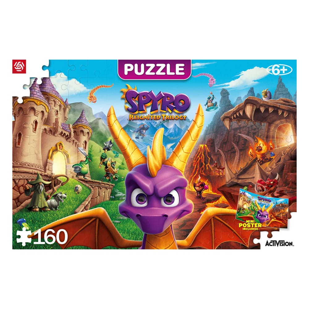 Spyro Reignited Trilogy Kids Puzzle (160 pieces) P041731