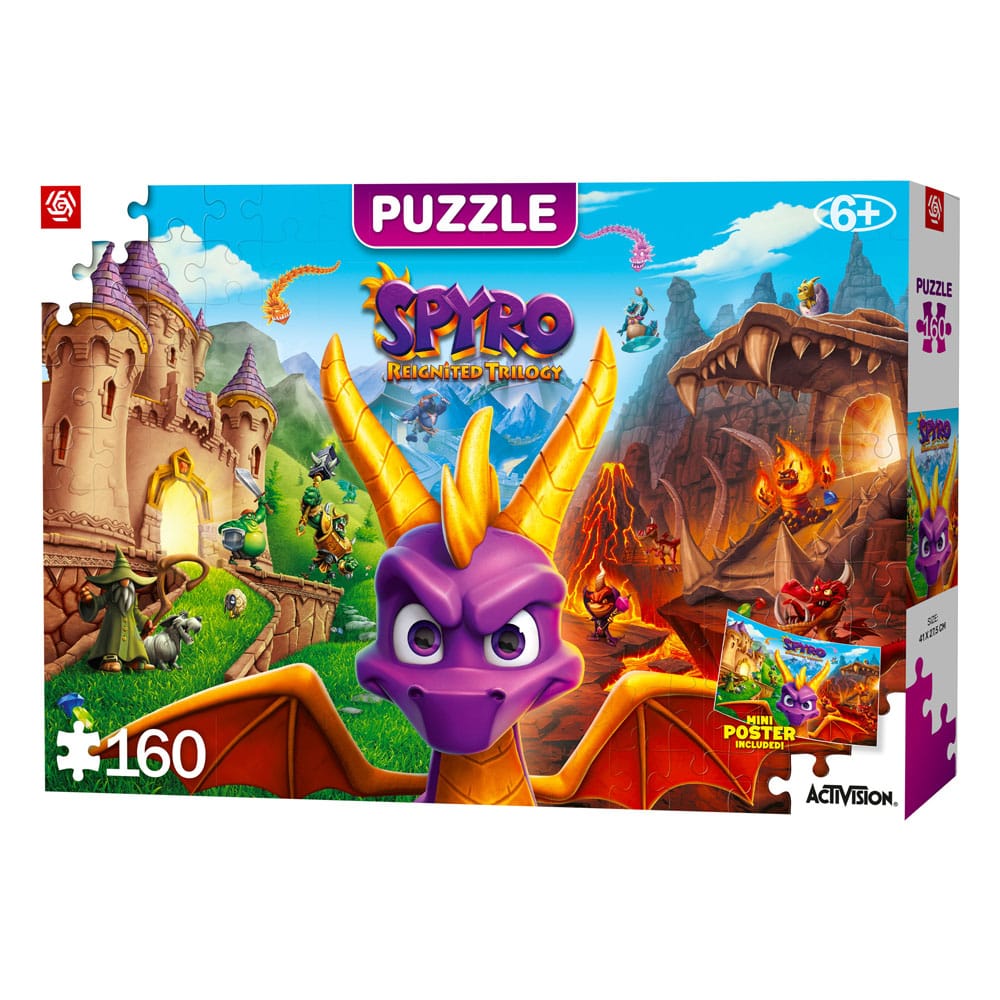 Spyro Reignited Trilogy Kids Puzzle (160 pieces) P041731