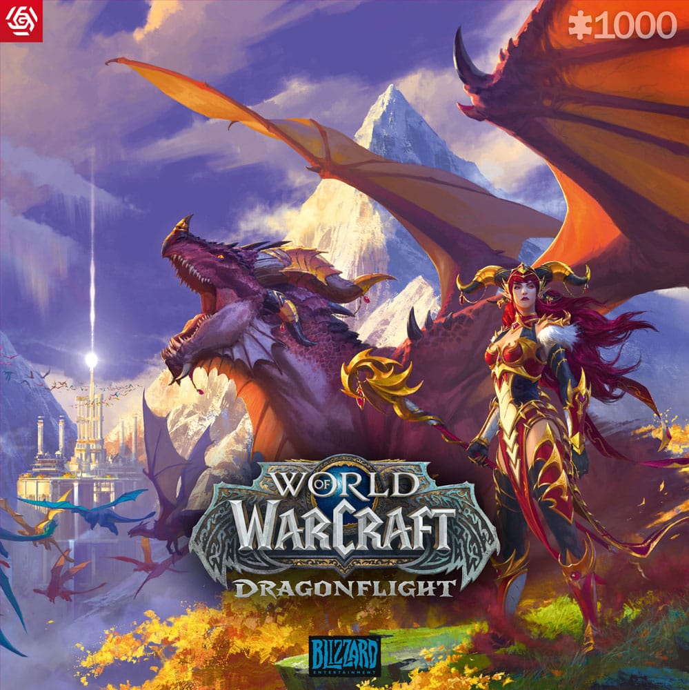 World of Warcraft Gaming Puzzle Dragonflight Alexstrasza (1000 pieces) P041738
